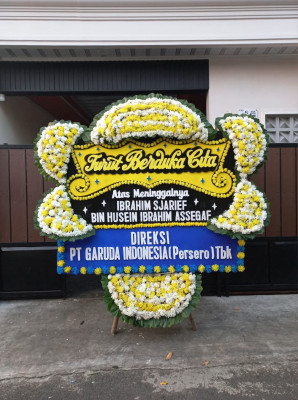 Papan Bunga Duka di Jurumudi